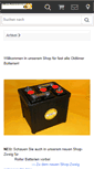 Mobile Screenshot of oldtimer-batterie-service.de
