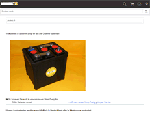 Tablet Screenshot of oldtimer-batterie-service.de